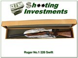Ruger No.1 V 220 Swift Red Pad NIB! - 1 of 4