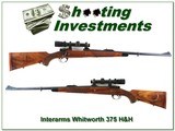 Interarms Whitworth Safari Express Mark X in 375 H&H Leupold! - 1 of 4
