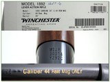 Winchester 1892 Saddle Ring Carbine 44 Mag unfired in box! - 4 of 4