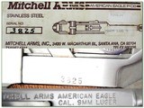 Mitchell Arms P-08 Luger 9mm Stainless ANIB 4 Magazines! - 4 of 4