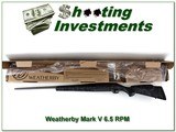 Weatherby Mark V Weathermark 6.5 RPM unfired in box! - 1 of 4