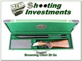 Browning Citori 625 Golden Clays hard to find 20 Ga 30in ANIC! - 1 of 4