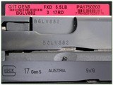 Glock 17 Gen 5 unfired in case 3 magazines - 4 of 4