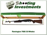 Remington 7600 Deluxe 35 Whelen unfired in box! - 1 of 4