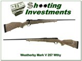 Weatherby Mark V Ultralight in 257 Wthy mag nice! - 1 of 4