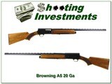 Browning A5 20 Gauge 69 Belgium Blond Vent Rib! - 1 of 4