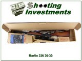 Marlin 336 WS 30-30 RARE factory mounted scope JM Marked NIB! - 1 of 4