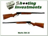 Marlin 39A 22 Rimfire JM Marked - 1 of 4