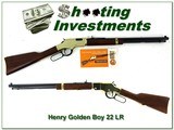 Henry Golden Boy 22LR 20in Oct barrel Exc Cond - 1 of 4