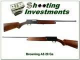 Browning A5 20 Ga 1964 Belgium made 26in IC - 1 of 4