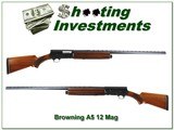 Browning A5 Magnum 12 72 Belgium 32in VR - 1 of 4