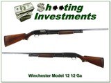 Winchester Model 12 12 Ga made in 1946 30in Full - 1 of 4