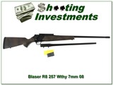 Blaser R8 2 barrels 257 Weatherby and 7mm-08 like new! - 1 of 4
