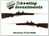 Winchester 70 Coyote 223 WSSM New Haven Laminated Stainless - 1 of 4