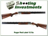 Ruger Red Label 12 Ga 28in barrels near new! - 1 of 4