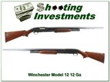 Winchester Model 12 Heavy Duck 1955 made Solid Rib Exc Cond! - 1 of 4