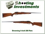 Browning A-Bolt Medallion in hard to find 280 Rem - 1 of 4