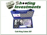 Colt King Cobra 357 3in Polished Stainless NIB! - 1 of 4