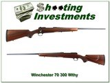 Winchester Model 70 Classic Sportier in 300 Wthy Mag! - 1 of 4