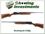 Browning A5 12 Magnum 28in Invector barrel Exc Cond! - 1 of 4