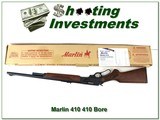 Marlin 410 JM Marked 410 shotgun, MINT unfired in box! - 1 of 4