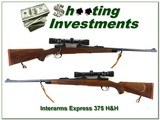 Interarms Whitworth Safari Express Deluxe in 375 H&H Exc Cond! - 1 of 4