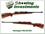 Remington 700 First Model 1967 made 243 Win Extra Nice Wood! - 1 of 4