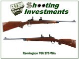 Remington 700 BDL 1984 made 270 Win Exc Cond! - 1 of 4