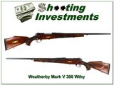 Weatherby Mark V Custom unfired 300 Wthy - 1 of 4