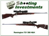 Remington 721 300 H&H made in 1952 custom stock Nikon scope - 1 of 4