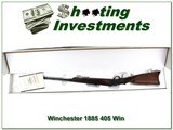 Winchester 1885 Traditional Hunter 405 Win limited NIB - 1 of 4