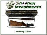 Browning 22 Auto Blond 1974 Belgium made in box! - 1 of 4