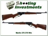 Marlin 375 in 375 Winchester JM Marked pre-safety made in 1980 - 1 of 4