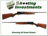 Browning A5 Sweet Sixteen 1960 Belgium 26in Cylinder bore - 1 of 4