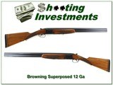 Browning Superposed Superlight Belgium made 12 Gauge - 1 of 4