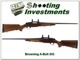 Browning A-Bolt II like new in 243 Win - 1 of 4