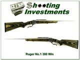 Ruger No.1 B Stainless in the hard to find 300 Win Exc Cond! - 1 of 4