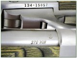 Ruger No.1 B Stainless in the hard to find 26in 270 Win! - 4 of 4