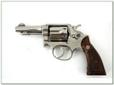 Smith & Wesson pre-Model 10 38 S&W 3.25in Chrome Plated - 2 of 4