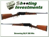 Browning BLR Lightweight in hard to find 358 Win as new - 1 of 4