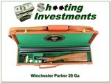 Parker Reproduction by Winchester 20 Ga unfired in case, - 1 of 4