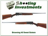 Browning A5 Sweet Sixteen 56 Belgium 26in IC22-1044 - 1 of 4