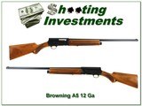 Browning A5 Light 12 65 Belgium UNFIRED BLOND!!! - 1 of 4