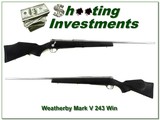 Weatherby Mark V Stainless hard to find 243 Win - 1 of 4