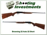 Browning 22 Auto 22 Short Exc Con! - 1 of 4