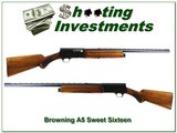 Browning A5 Sweet Sixteen 59 Belgium made 26in IC Vent Rib! - 1 of 4