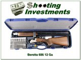 Beretta 686 Silver Pigeon 1 12 Ga 30in like new in case - 1 of 4