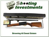 Browning A5 Sweet Sixteen 67 Belgium 26in VR IC in box! - 1 of 4
