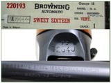 Browning A5 Sweet Sixteen 67 Belgium 26in VR IC in box! - 4 of 4