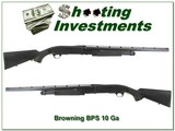 Browning BPS Stalker Engraved 10 Gauge 26in invector - 1 of 4